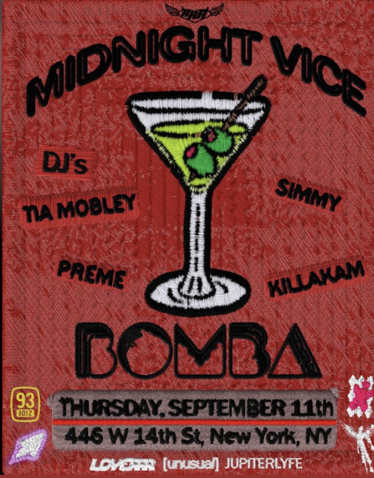 Midnight Vice Bomba Event