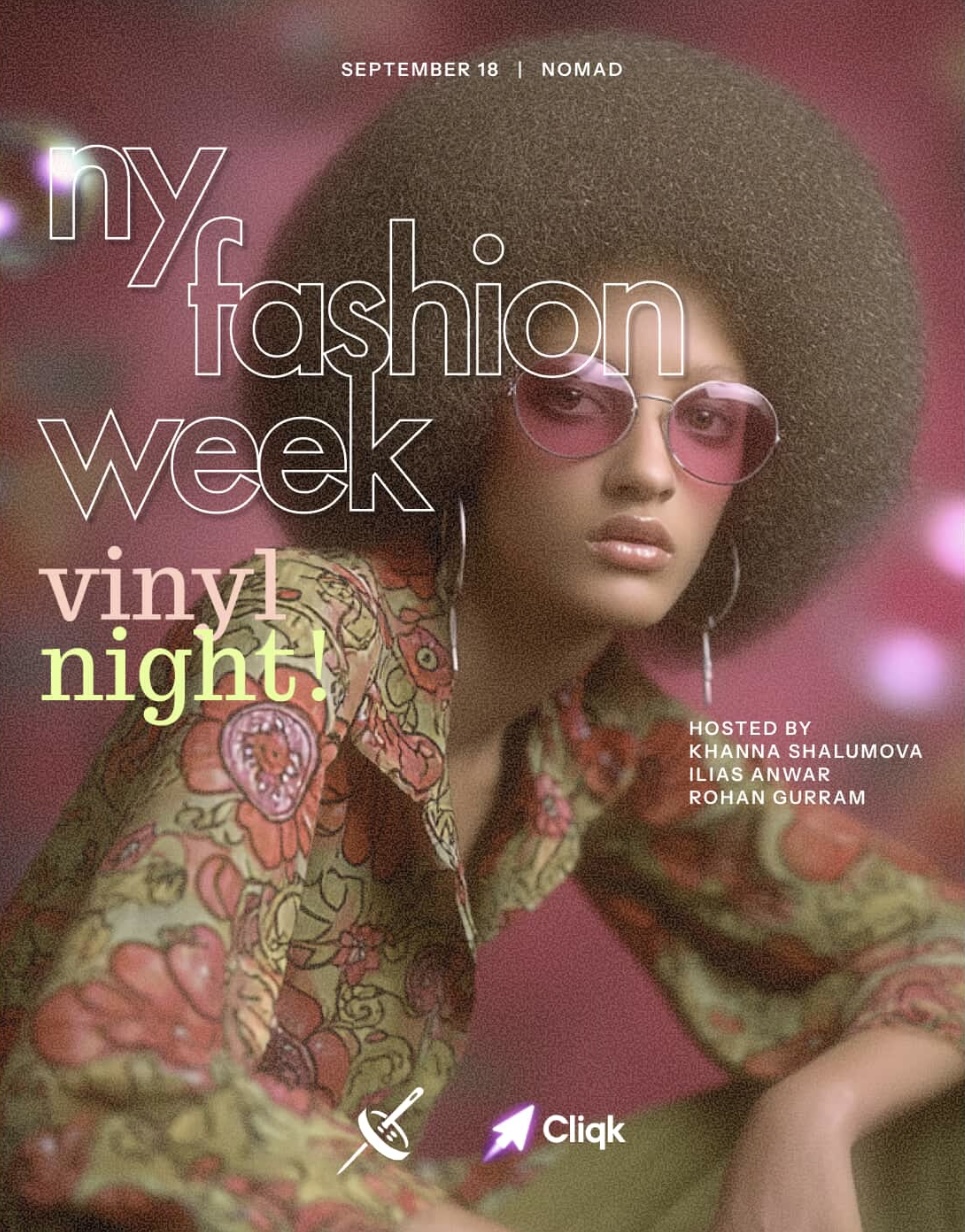 NYC Fashion Week Vinyl Night